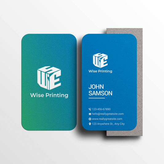 Die-Cut Business Cards